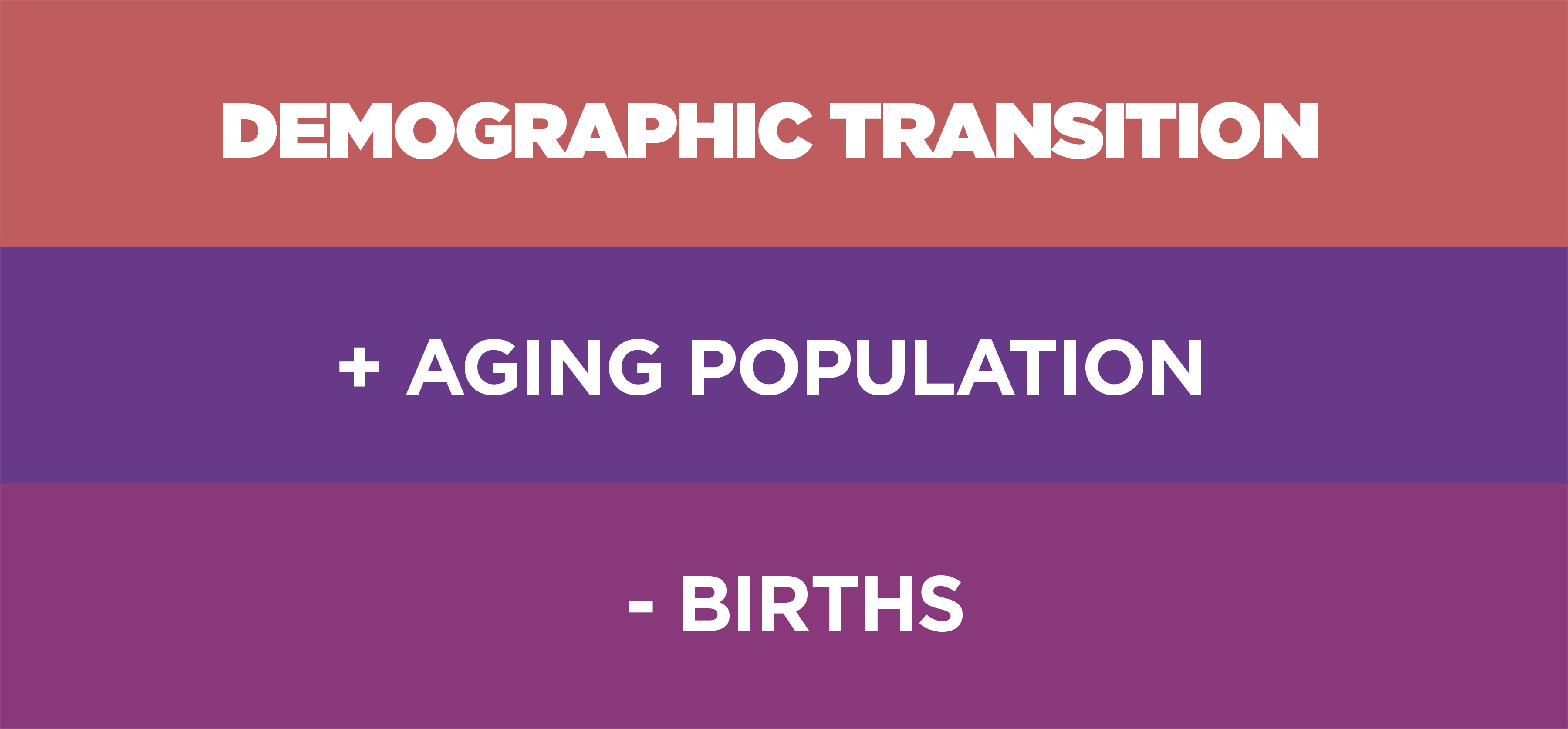 Are We Ready for the Demographic Bill?