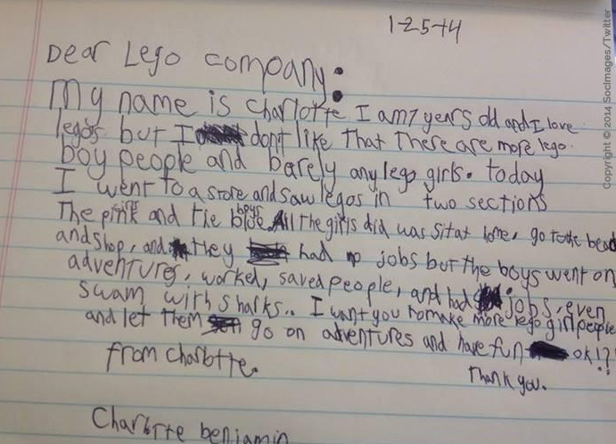 Más niñas “Lego”