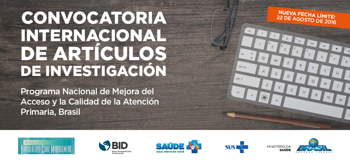 Convocatoria internacional de artículos de investigación