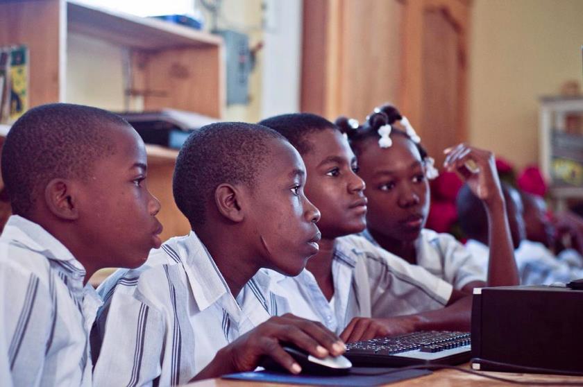 Leapfrogging quality education through ICT: experiences from Haiti