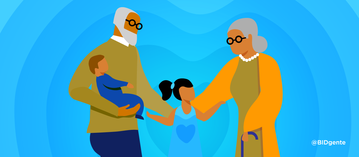 Niños criados por sus abuelos