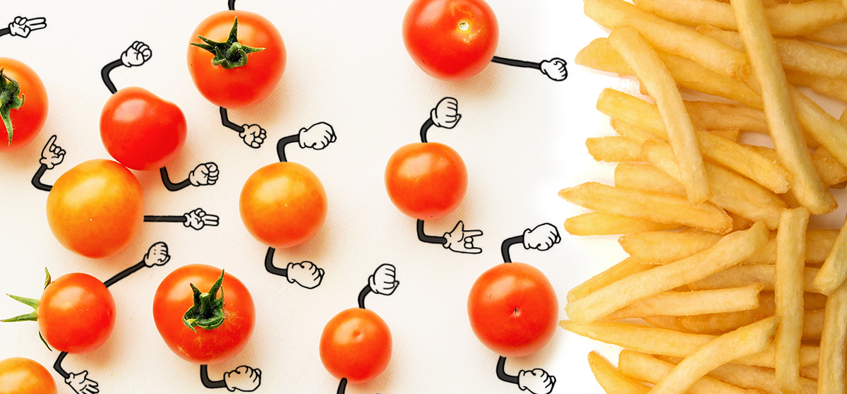 El día que el tomate cherry gane a la papa frita