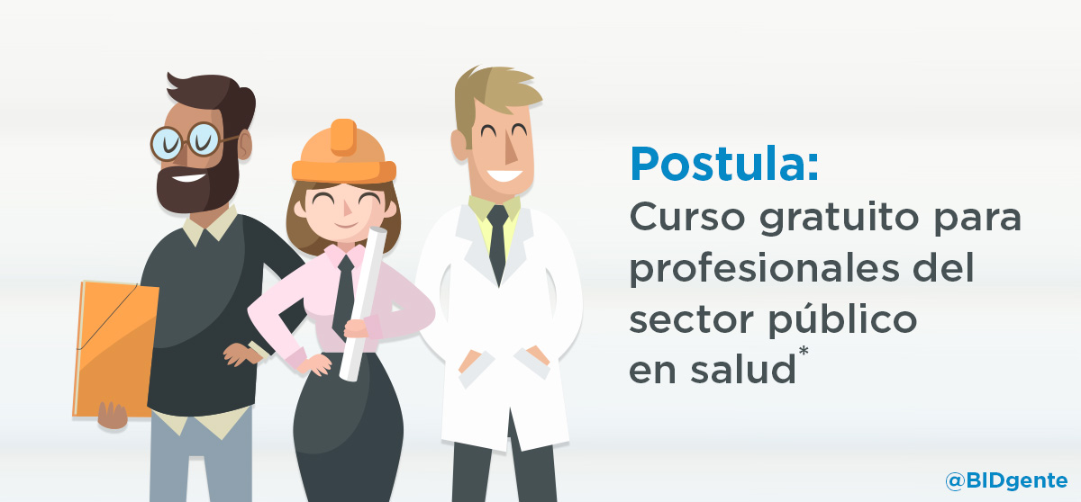 Postula a curso gratuito en temas de salud pública