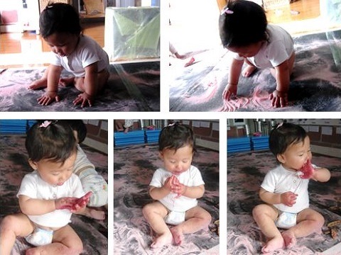 Maestra a los 2 años