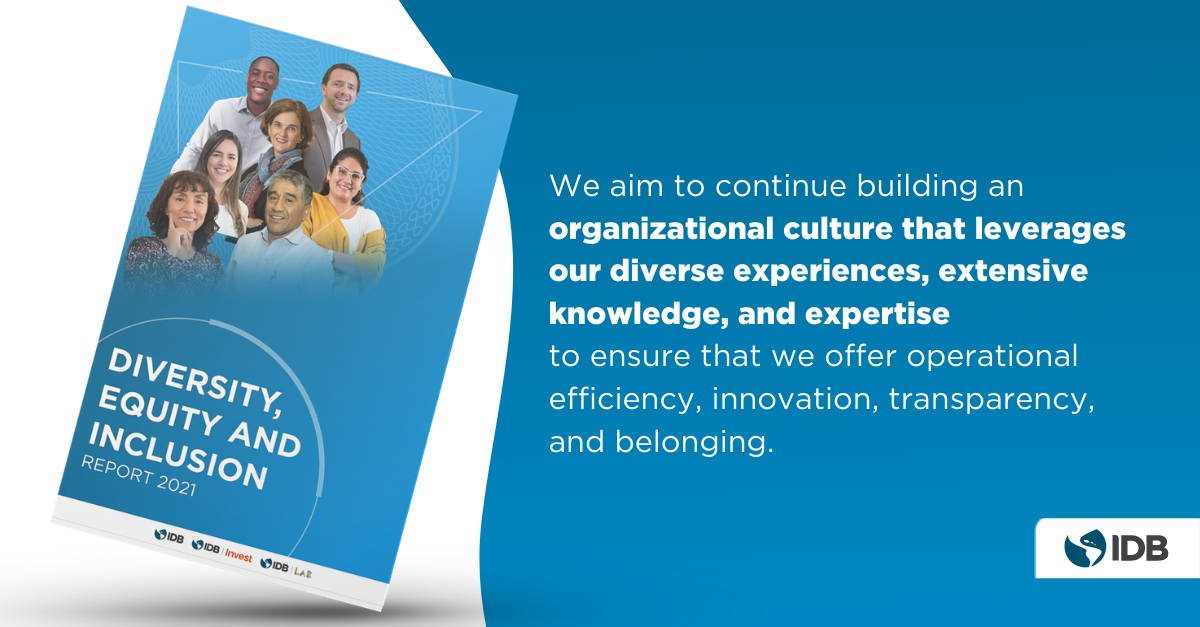 Promoting an equitable workplace: What it means for the IDB Group