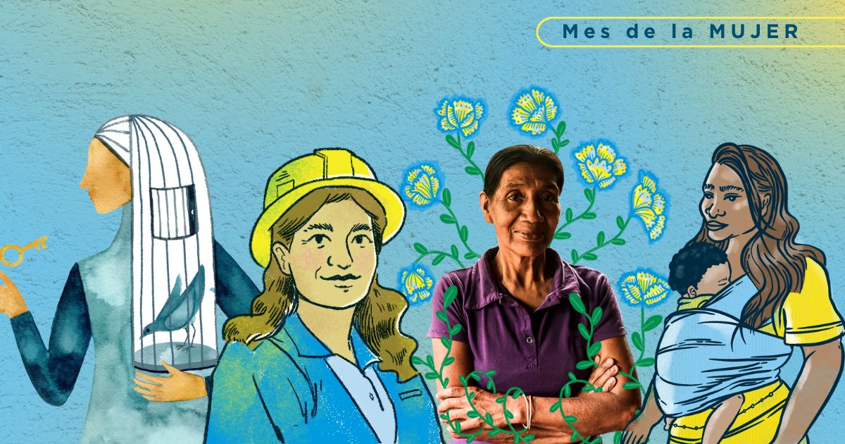 Cómo cuatro ilustradoras unieron datos, género y arte