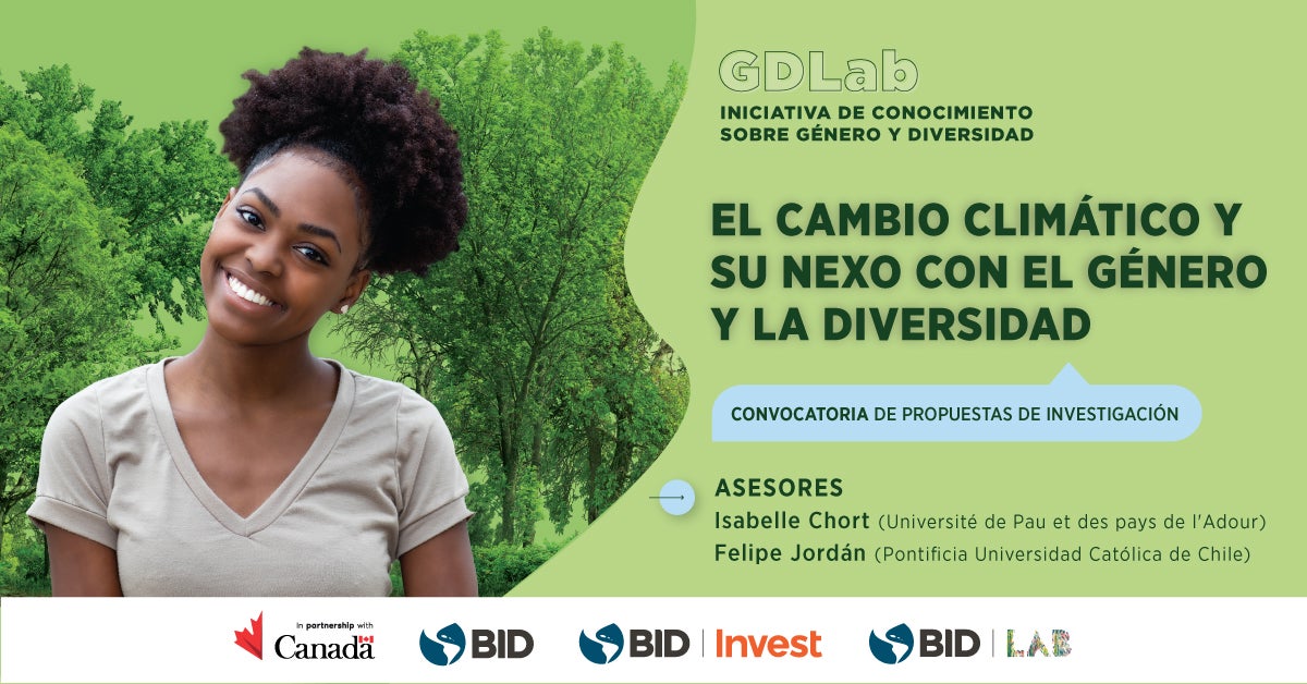 Un llamado a los investigadores de cambio climático, género y diversidad