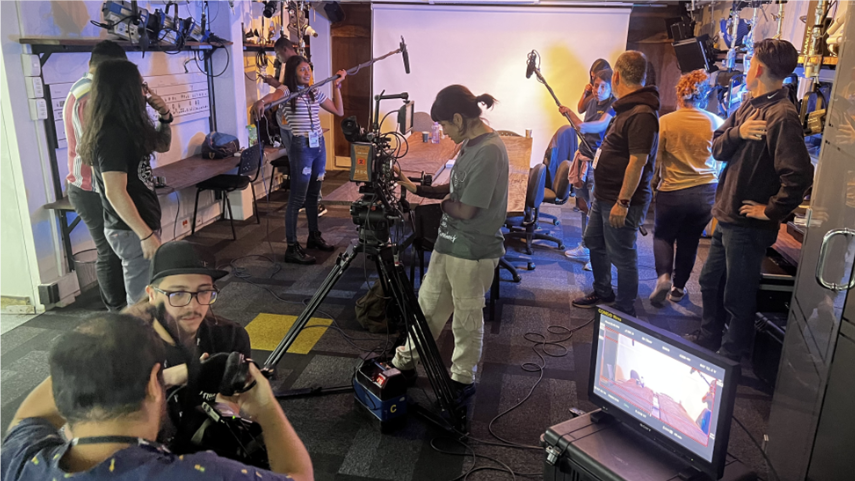 Luz, cámara, acción: así fue la formación a los jóvenes colombianos del Sandbox Audiovisual