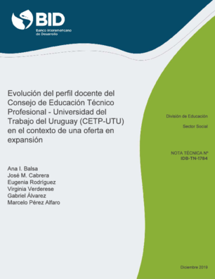 Evolución del perfil docente del Consejo de Educación Técnico Profesional - Universidad del Trabajo del Uruguay (CETP-UTU) en el contexto de una oferta en expansión