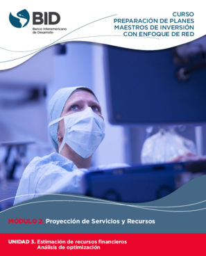 Curso Preparación de planes maestros de inversión con enfoque de red: Módulo 2: Proyección de servicios y recursos: Unidad 3: Estimación de recursos financieros, Análisis de optimización