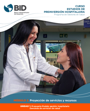 Curso Estudios de preinversión hospitalaria: Módulo 2: Proyección de servicios y recursos: Unidad 1: Propuesta modelo gestión hospitalario, Demanda de servicios de salud