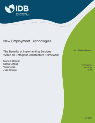 New Employment Technologies: The Benefits of Implementing Services within an Enterprise Architecture Framework