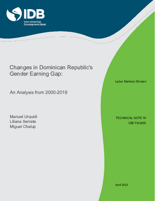 Changes in Dominican Republic's Gender Earning Gap: An Analysis from 2000-2019