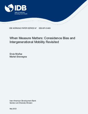 When Measure Matters: Coresidence Bias and Integenerational Mobility Revisited