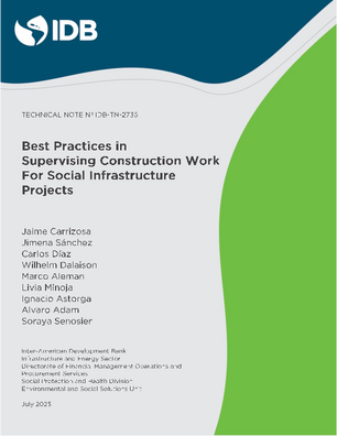 Best Practices in Supervising Construction Work For Social Infrastructure Projects