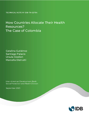 How Countries Allocate their Health Resources?: The Case of Colombia
