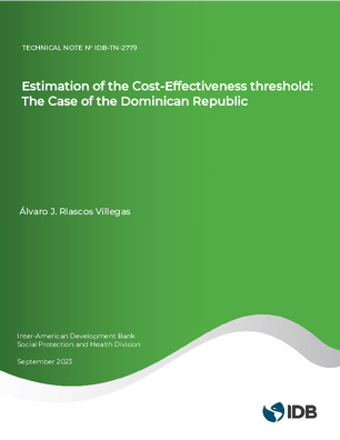 Estimation of the Cost-Effectiveness Threshold: The Case of the Dominican Republic