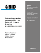 Enfermedades crónicas no transmisibles y sus factores de riesgo en Argentina: prevalencia y prevención