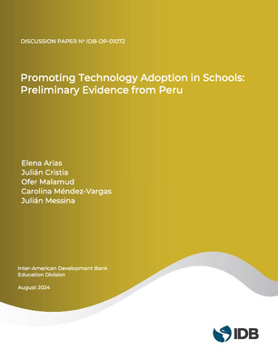 Promoting Technology Adoption in Schools: Preliminary Evidence from Peru