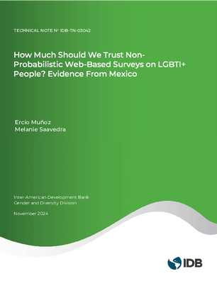 How Much Should We Trust Non-Probabilistic Web-based Surveys on LGBTI People? Evidence from Mexico (Technical Note)