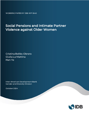Social Pensions and Intimate Partner Violence against Older Women