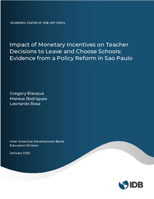 Impact of Monetary Incentives on Teacher Decisions to Leave and Choose Schools: Evidence from a Policy Reform in Sao Paulo