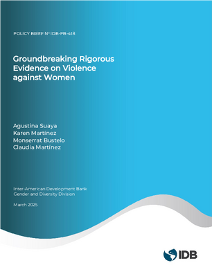 Groundbreaking Rigorous Evidence on Violence Against Women