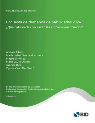¿Qué habilidades necesitan las empresas en Ecuador? Encuesta de demanda de habilidades laborales Ecuador, 2024