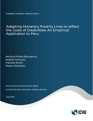 Adapting monetary poverty lines to reflect the costs of disabilities: An empirical application to Peru