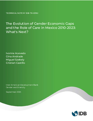 The Evolution of Gender Economic Gaps and the Role of Care in Mexico 2010-2023: What's Next?