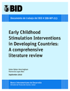 Early Childhood Stimulation Interventions in Developing Countries: A Comprehensive Literature Review