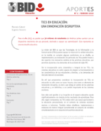 TICS en Educación: Una Innovación Disruptiva