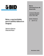 Retos y oportunidades para la política laboral en Uruguay