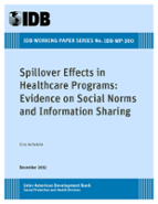 Spillover Effects in Healthcare Programs: Evidence on Social Norms and Information Sharing