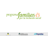 Programa Familias por la Inclusión Social