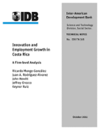 Innovation and Employment Growth in Costa Rica: A Firm-level Analysis