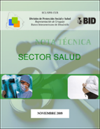Nota Técnica: Sector Salud