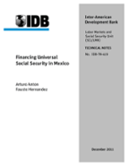 Financing Universal Social Security in Mexico