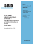 Serie sobre hospitalizaciones evitables y fortalecimiento de la atención primaria en salud: El caso de Perú