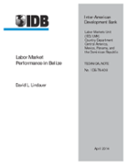 Labor Market Performance in Belize