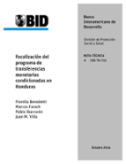 Focalización del programa de transferencias monetarias condicionadas en Honduras