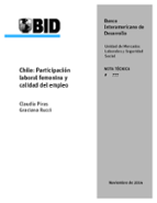 Chile: Participación laboral femenina y calidad del empleo