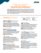 Addressing Violence against Women: Producing Evidence