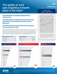 Better Jobs Index - Argentina