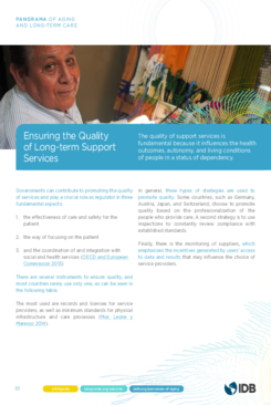 Panorama of Aging and Long-term Care: Ensuring the Quality of Long-term Support Services