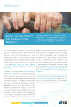 Panorama of Aging and Long-term Care: Long-term Care Systems and the Government Response