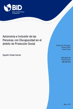 Autonomía e inclusión de las personas con discapacidad en el ámbito de protección social