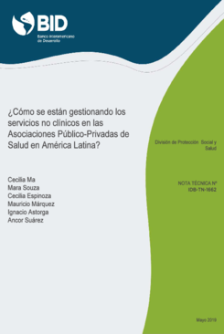 ¿Cómo se están gestionando los servicios no clínicos en las Asociaciones Público-Privadas de Salud en América Latina?